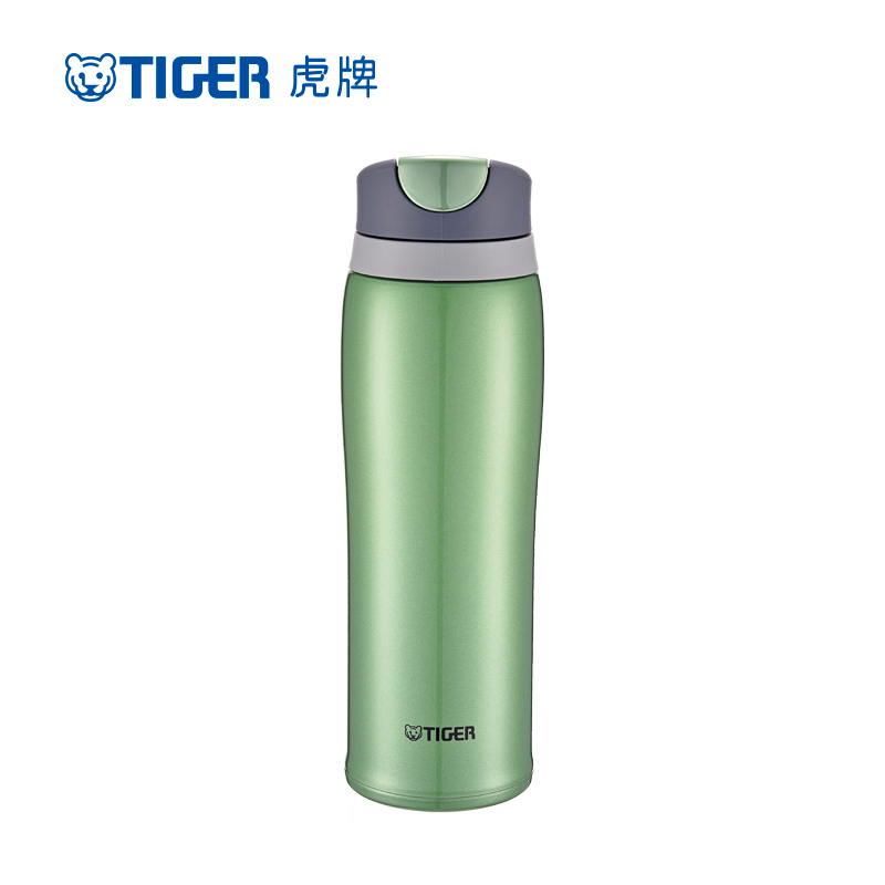 虎牌(tiger)保温杯MCB-H48C 480ML 森林绿GF 车载保温杯 304不锈钢真空水杯 男女便携车载水杯