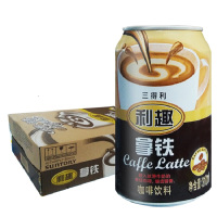 三得利(Suntory)利趣拿铁310ml*24瓶/整箱 咖啡饮料 香醇 浓滑