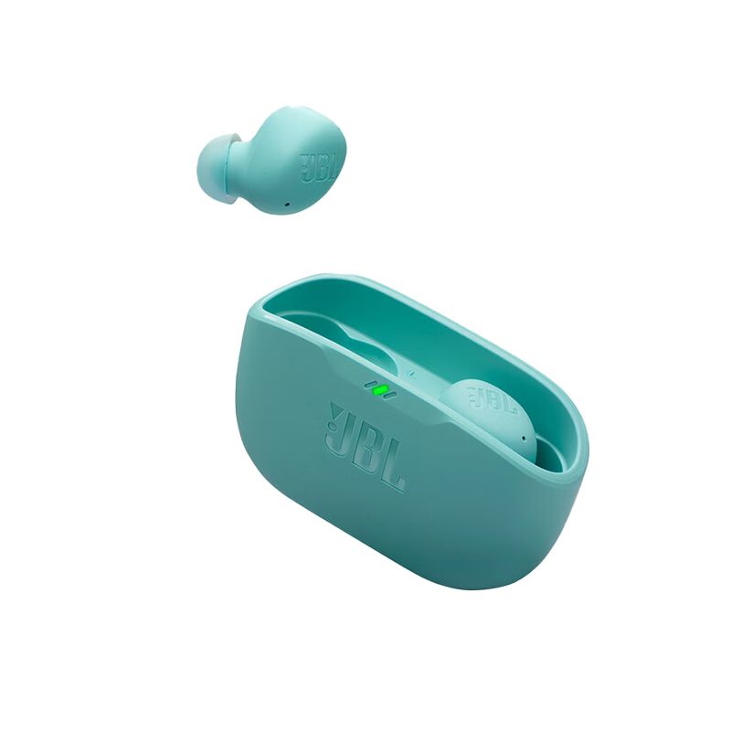 JBL WAVE BUDS 2 真无线蓝牙耳机 主动降噪入耳式通话音乐耳机手机通用 蓝色高清大图