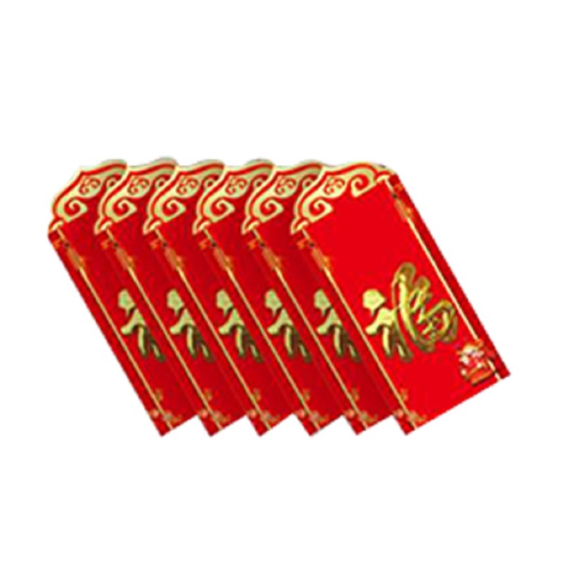 SCP 新年红包9x17 定制2019猪年新年礼品(10个/包)SCP-1060(此为单包价,起订50包不足起订量不发)