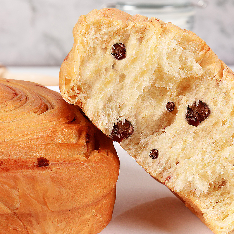 正得顺红豆味手撕面包500g箱装怀旧零食办公室早餐蛋糕休闲食品懒人