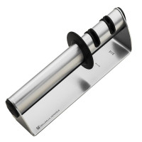 德国双立人(ZWILLING) 全钢菜刀磨刀石/水果刀磨刀器/磨刀棒/磨刃器 2挡粗磨 细磨32601-000