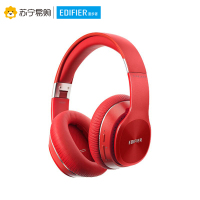 EDIFIER/漫步者 W820BT 头戴式立体声蓝牙耳机 无线耳机 音乐耳机 手机耳机 通用苹果华为小米手机 红色