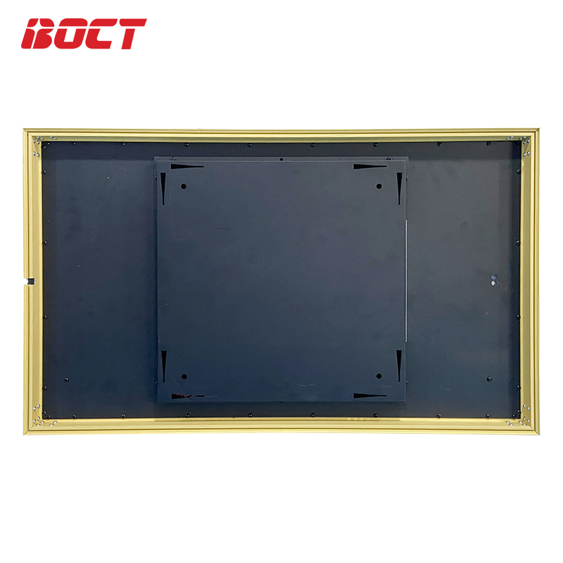 中银(BOCT)GW3200 32英寸壁挂木质画框广告机网络高清液晶显示屏海报机酒店婚纱影剧院广告宣传屏安卓一体机胡桃木
