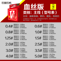 鱼线主线瓦里瓦斯血丝30米日本进口超强拉力柔软钓线尼龙子线