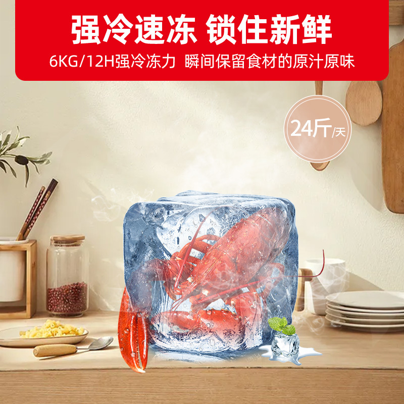 星星(XINGX) BCD-232R 232升家用冰柜 冷柜 商用 冷藏冷冻转换 双温冰柜 顶开门 微霜系列 强冷冻力