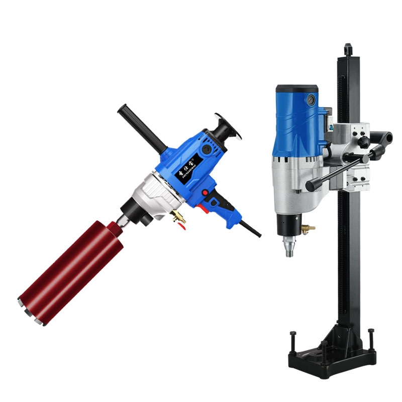 水钻机钻孔机手持台式水转打孔打洞器古达电动打开孔机空调大功率两用