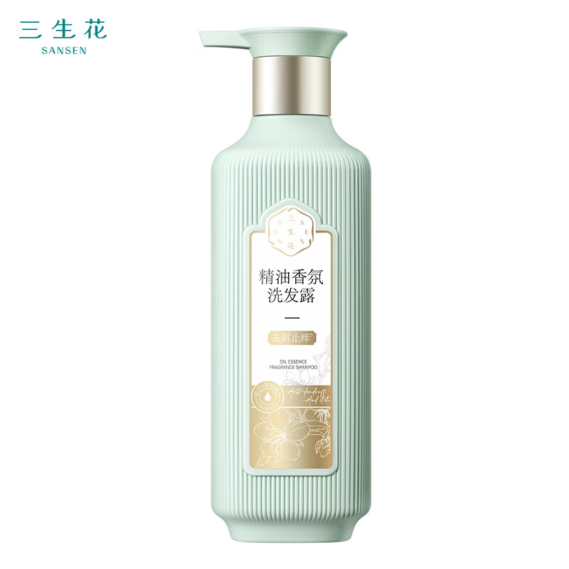 三生花 百雀羚洗发露精油香氛去屑 止痒洗发水800ml 持久留香洗头膏