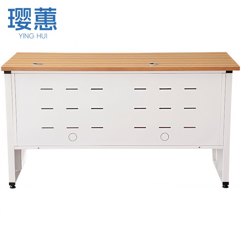 璎蕙钢架桌子160*60*75cm张高清大图