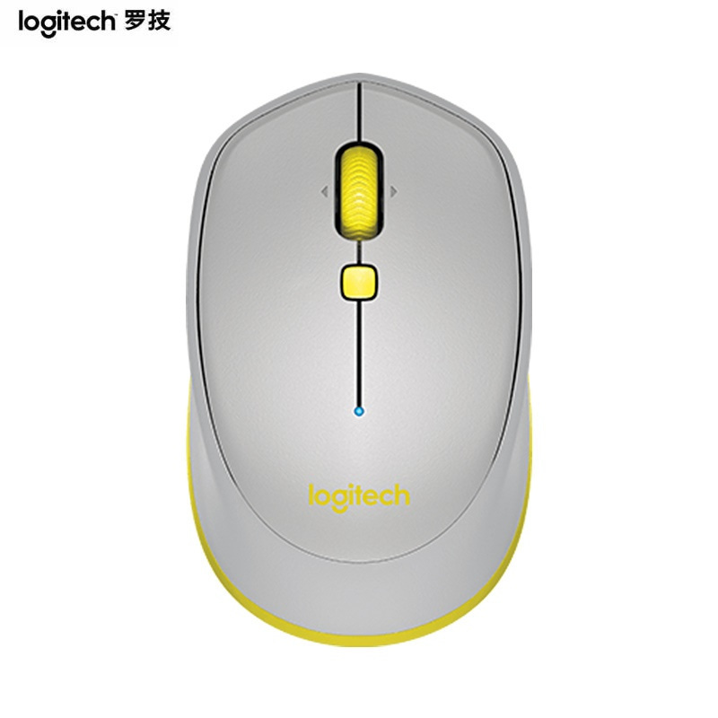 罗技(Logitech)蓝牙鼠标M337灰色(XF)