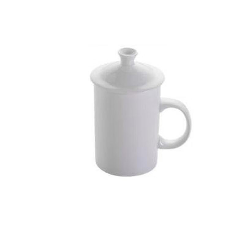 富诚行 FCH-GB-MK 办公杯茶杯陶瓷杯盖杯会议杯 马克盖杯高清大图