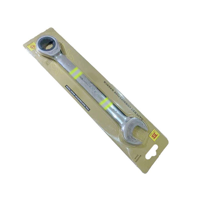 波斯(BOSI) 荧光系列精品棘轮两用扳手 24mm 把高清大图