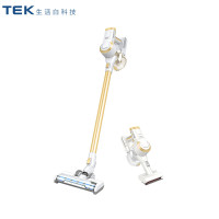 泰怡凯TEK 无线手持吸尘器A10 Model(柠檬黄)家用除螨仪无绳清洁扫地机地毯式尘盒0.4L科沃斯机器人出品