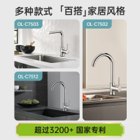 欧琳厨房龙头 铜可旋转冷热洗菜盆水龙头C7502/7512S 厨房龙头