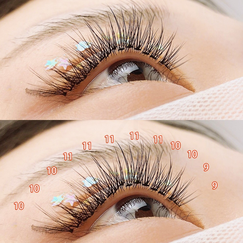 交叉款8mm虞书欣同款人鱼款嫁接睫毛自然自己种假睫毛浓密款