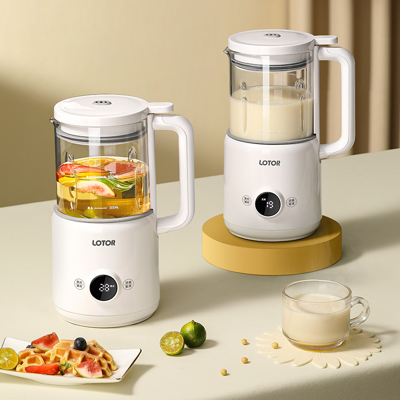 小浣熊迷你破壁机djj-bl-01破壁机料理机家用奶绿杯迷你养生榨汁机