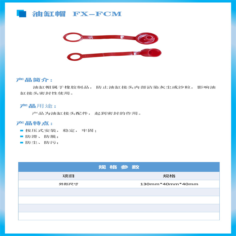 飞享 油缸帽 FX-FCM 一套高清大图