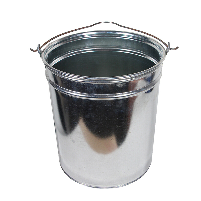 加厚白铁桶铁皮桶直桶 提水桶 16L(1个装)