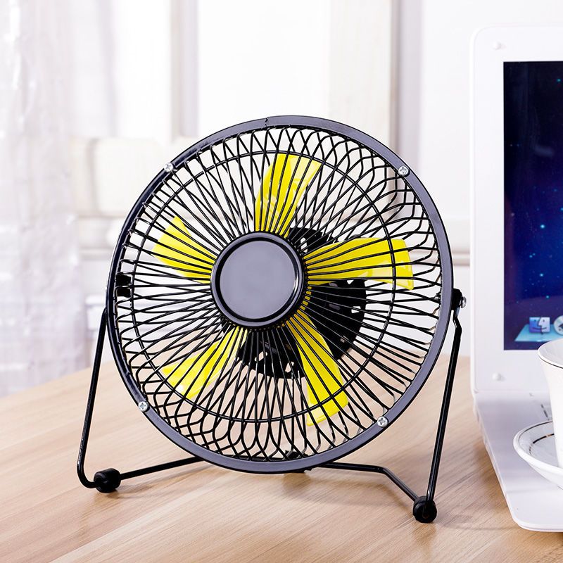 usb小风扇新款五叶片风扇桌面办公宿舍电风扇6寸小电风扇