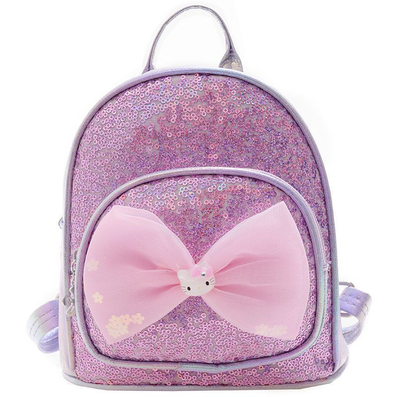 新款包包儿童书包可爱小公主卡通包包粉红色小公主