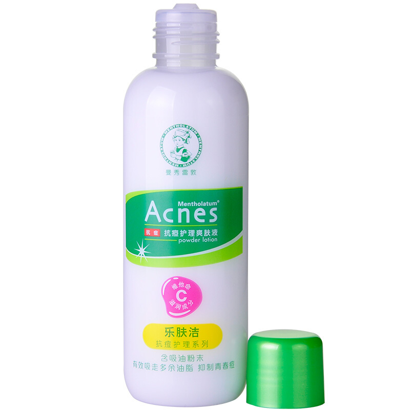 曼秀雷敦(MENTHOLATUM)乐肤洁抗痘护理爽肤液150ml(面部护肤化妆水控油平衡保湿补水 清洁毛孔)高清大图