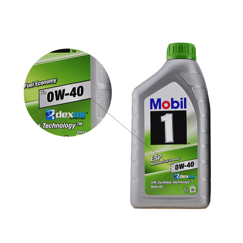 [环保ESP] 欧洲进口 Mobil美孚1号全合成机油 ESP 0W-40 C3 SN级 1L