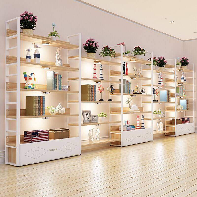 欧式鞋店鞋架产品化妆品展示架货架货柜展示柜落地置物架陈列柜