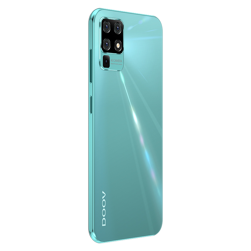 朵唯V50Pro 智能手机 幻彩玻璃机身5.7英寸水滴全面屏4G全网通游戏学生双卡双待 青空蓝32GB高清大图