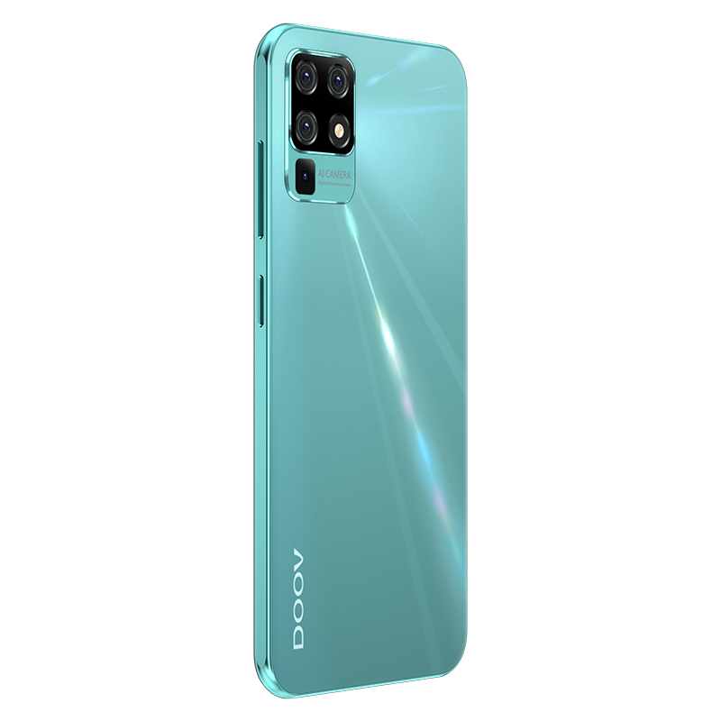 朵唯V50Pro 智能手机 幻彩玻璃机身5.7英寸水滴全面屏4G全网通游戏学生双卡双待 青空蓝32GB