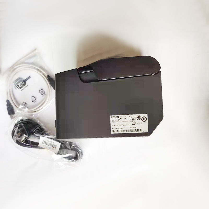 爱普生(EPSON) TM-T100S 高速热敏票据打印机 200mm/s高速 80mm纸宽 USB/串口/网口高清大图