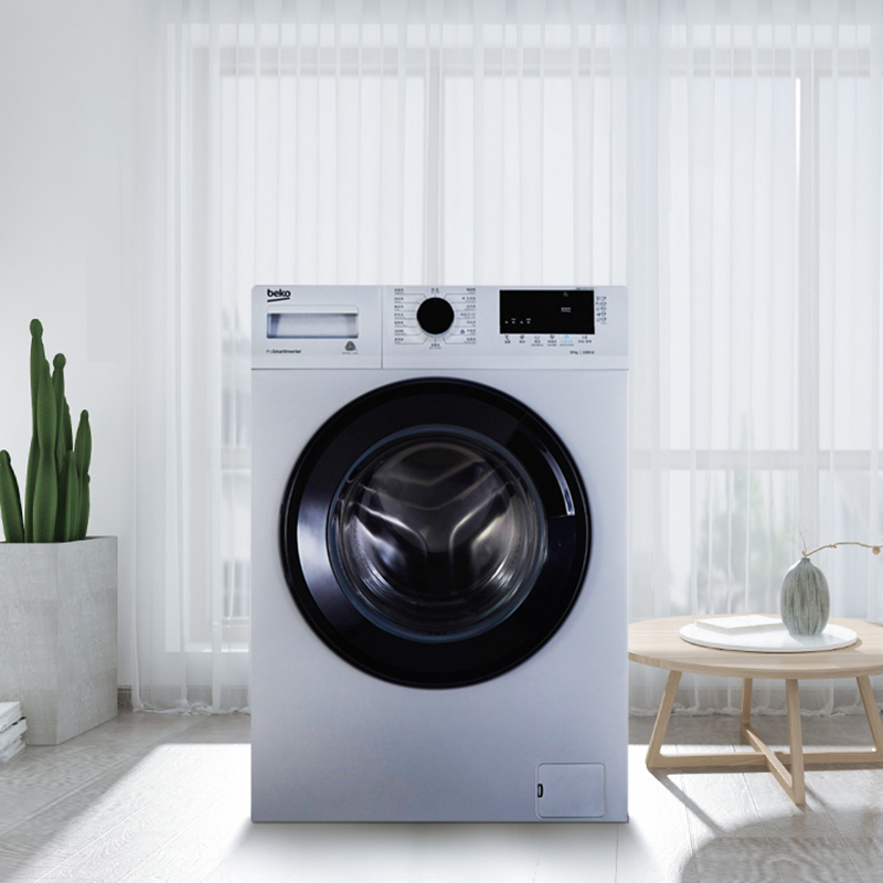 倍科(beko)EWCE 10252 X0SI 10公斤 全自动变频滚筒洗衣机 大容量 变频电机 (银色)