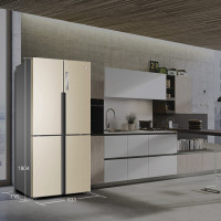 [送装同步]Haier/海尔 BCD-531WDVLU1 智能双变频静音电冰箱531升干湿分储风冷无霜十字对开门二级能效