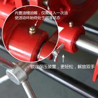 63-160/200四环手动PE对焊机PE管焊接对接机熔接器热熔焊管机 63-160四环机架
