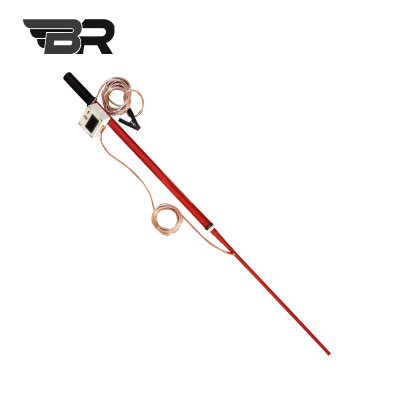 BR 伸缩型树脂杆 6米 红色 根高清大图