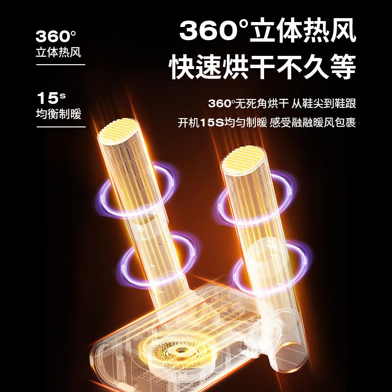 向物(SOTHING)[UVC]烘鞋器干鞋器紫光除臭烘鞋机家用鞋子烘干机[标准版]5档定时关机高清大图
