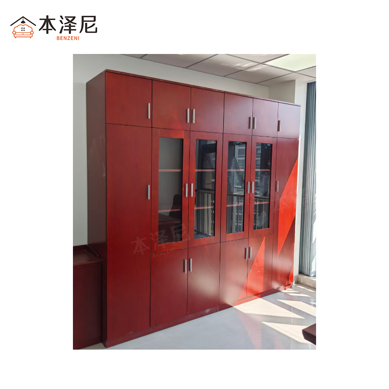 本泽尼 办公柜 HTZ-SG35G 1350*500*2450mm 组高清大图