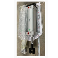 方圆JS750搅拌机开门气缸 QGB气缸 QGB100x235-MP2卸料门气缸