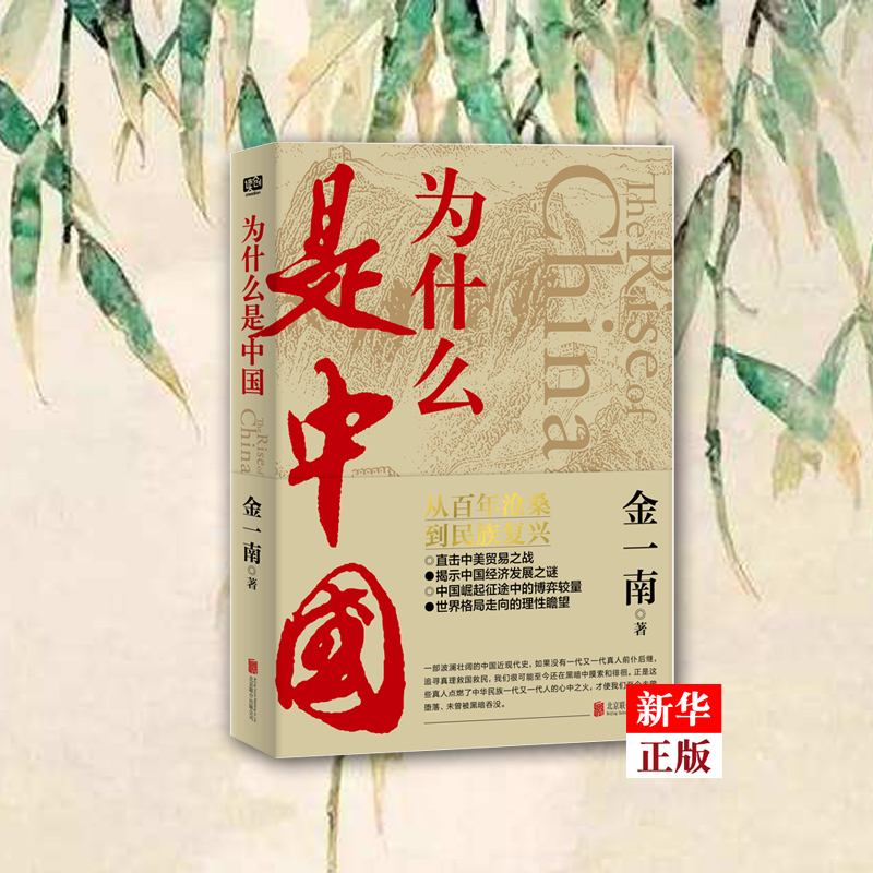 为什么是中国 [正版]为什么是中国 金一南直击中美贸易之战经济发展世界格局近现代历史解读全球热点主题重点图书 联合天畅高清大图