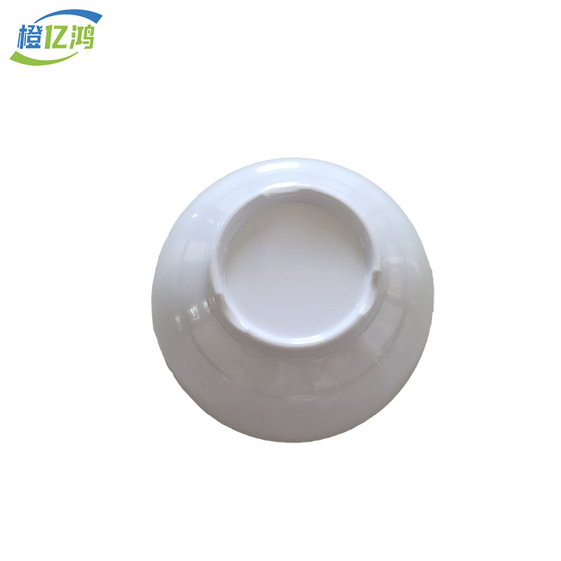 橙亿鸿 耐高温白色密胺小碗 小汤碗 4.5寸直径11.7cm/个高清大图