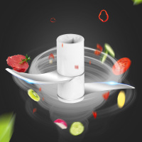 拜杰 拉蒜器 迷你蒜泥神器 多功能捣蒜器手动蒜泥器磨蒜蓉小型压蒜器搅蒜器碎菜器厨房切菜器