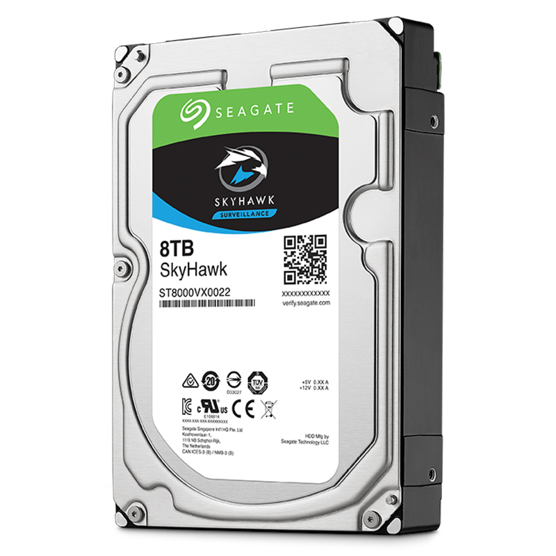希捷(Seagate)ST8000VX酷鹰监控级硬盘8T/7200转/64M(个) HB