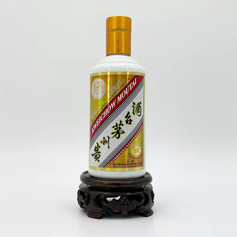 茅台/MOUTAI 贵州茅台53度酱香型白酒 珍藏系列 海外版 卡慕茅台 375ml 单瓶装