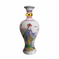 杜康酒 杜康珍藏四大美女酒52度浓香型白酒500ml*4瓶整箱