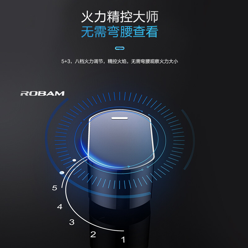 [变频]老板(ROBAM)烟灶套餐两件套 侧吸触控式25立方抽油烟机+5.2kW灶具套餐厨电套装28D7S+57B6D