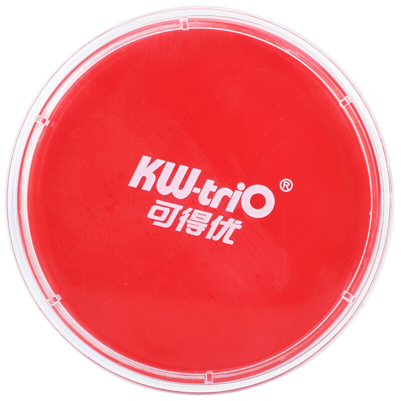 可得优(KW-triO)KG-4180 快干印台 红色