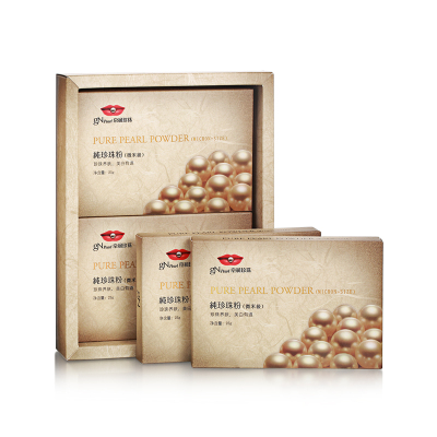 京润珍珠(gNPearl)纯珍珠粉 25g*4袋(微米级) 面膜粉补水保湿面膜 男女士祛斑去痘印黑头护肤化妆品