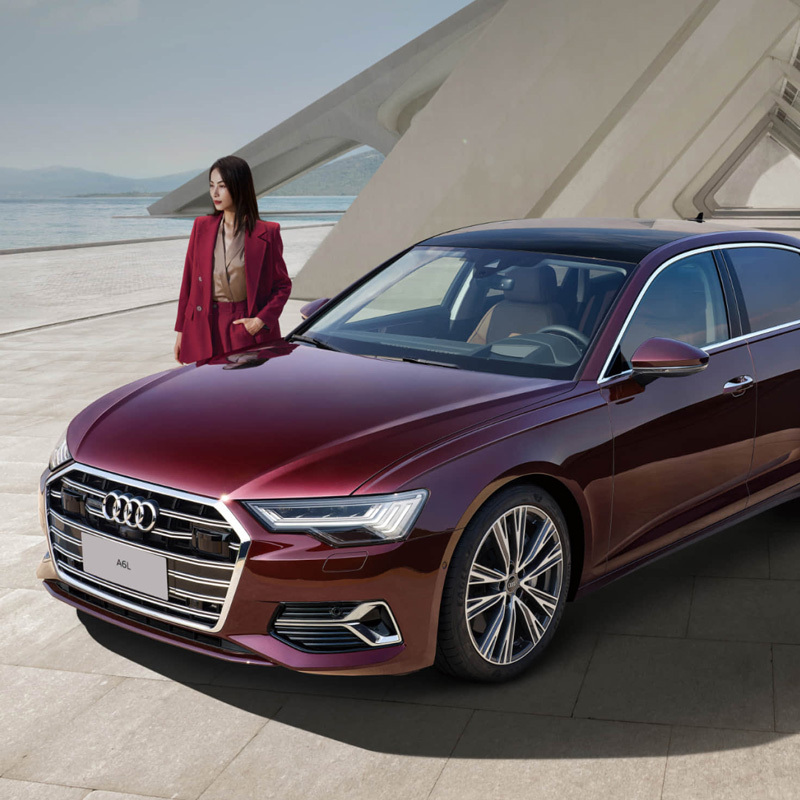 奥迪a6l2024款中大型轿车20t30t动力4门5座轿车燃油车