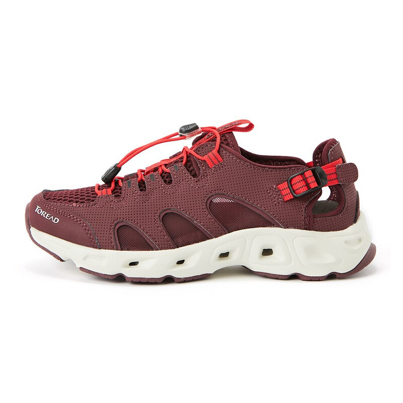 探路者女鞋溯溪鞋女士户外涉水鞋速干鞋网眼布面透气运动鞋子春夏季户外防滑耐磨透气涉溪鞋水陆两栖鞋