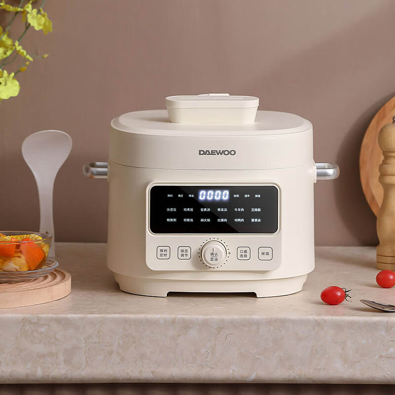 大宇(DAEWOO)智能电压力锅多功能煮饭煲汤电压锅 DYYL-4L13电压力锅 4L