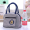 饭盒包手提便当包手拎饭盒袋学生韩版带饭小布包小熊帆布妈咪女包NEW LAKE女手包